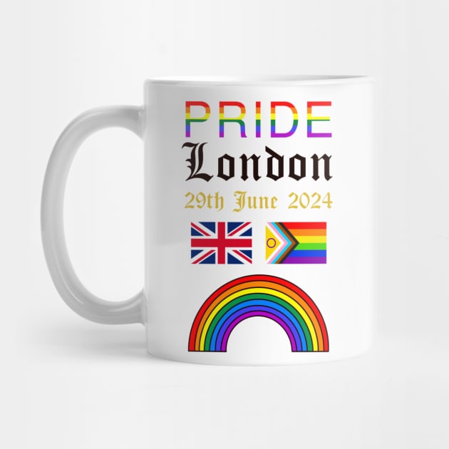 Pride London UK 2024 by Hedgehog Bubbles